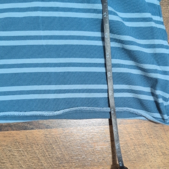 Striped Halter Top in Blues - Picture 4 of 6